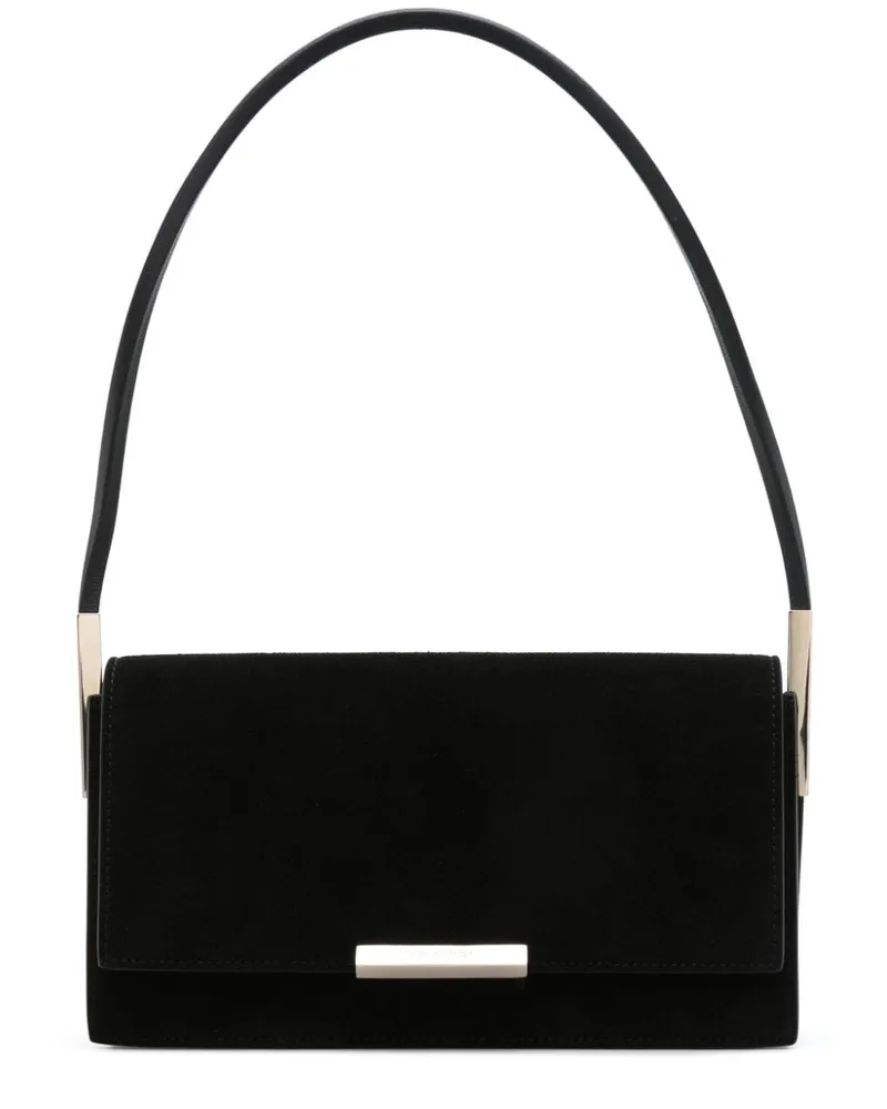 Aquazzura Purist Schultertasche - Schwarz Schwarz
