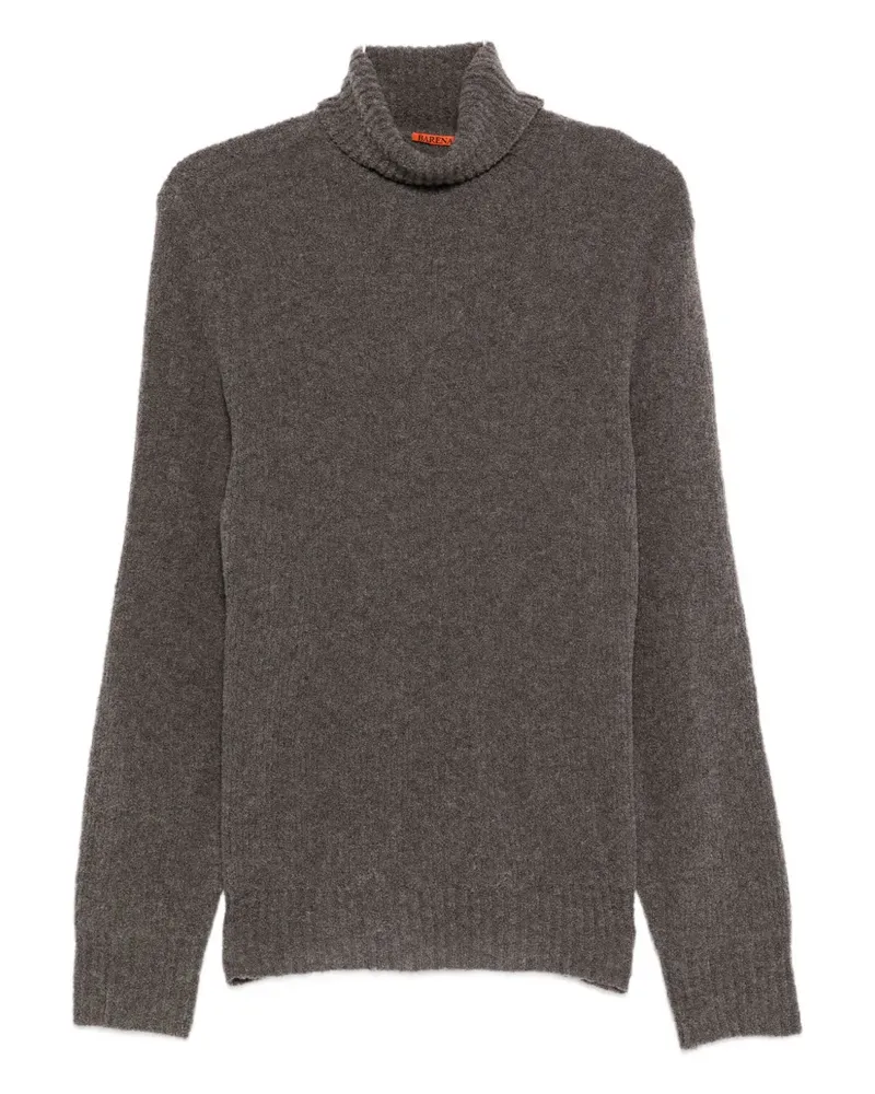 BARENA Pullover mit Rollkragen - Grau Grau