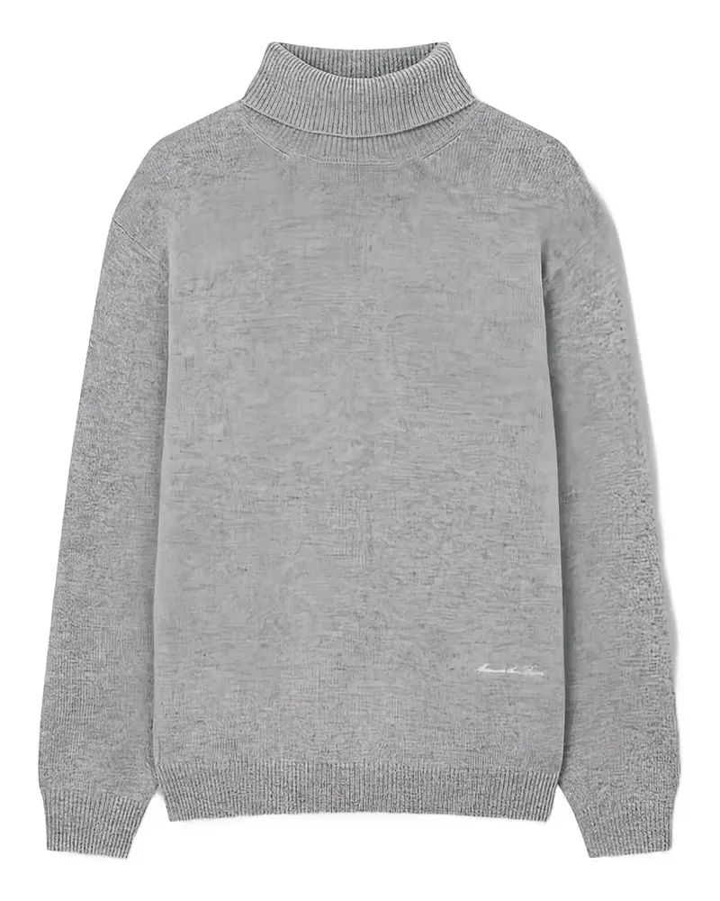 ManOnTheBoon Pullover mit Rollkragen - Grau Grau