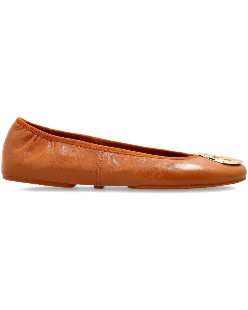 Tory Burch Ballerinas aus Leder - Braun Braun
