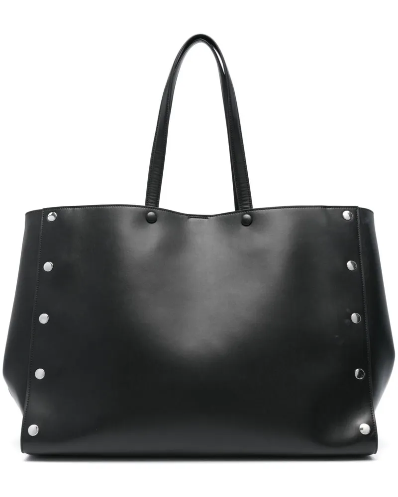Stella McCartney Große Stella Studs Tote Bag - Schwarz Schwarz