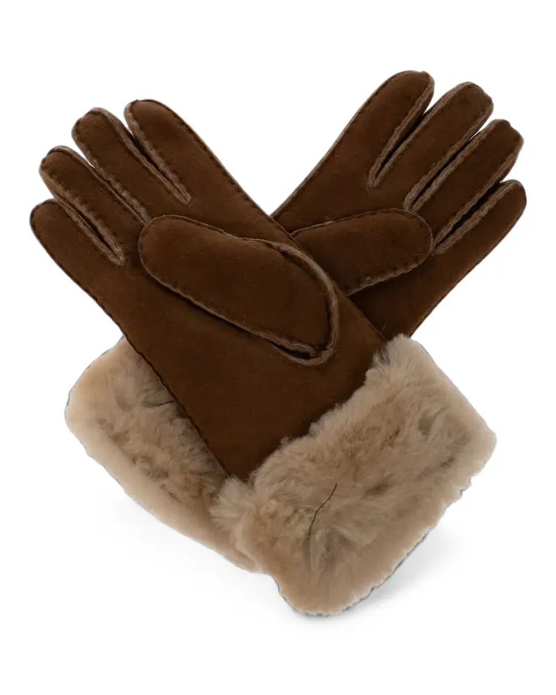 EMU Apollo Bay sheepskin gloves - Braun Braun