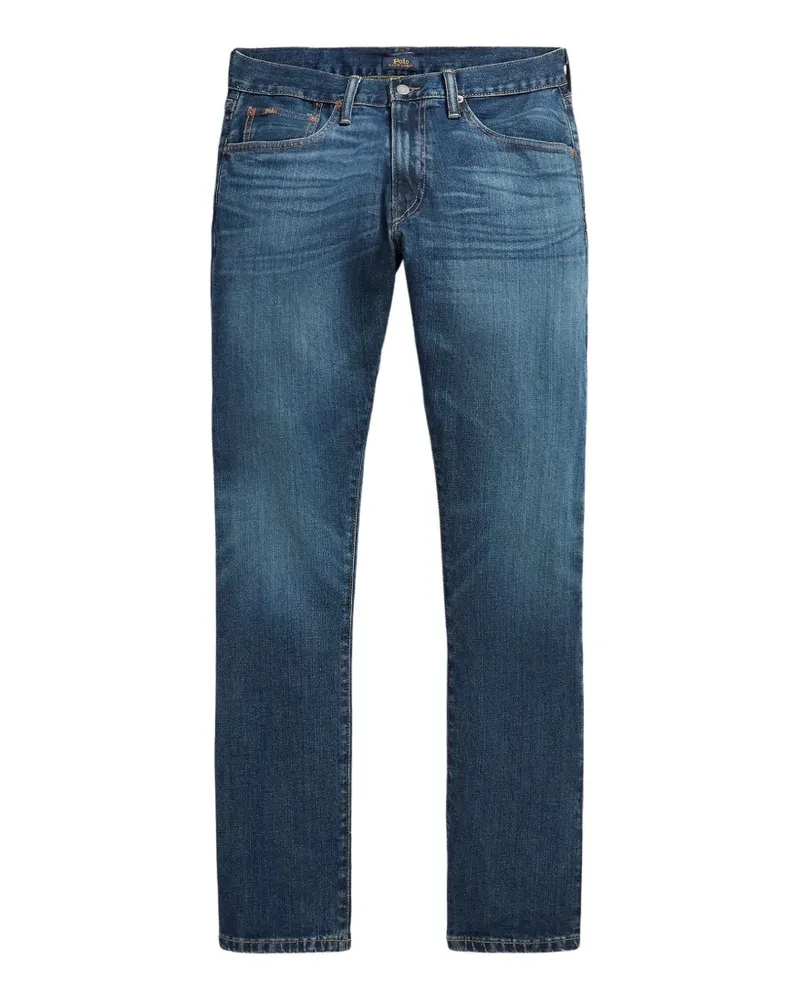 Ralph Lauren whiskered slim-fit jeans - Blau Blau