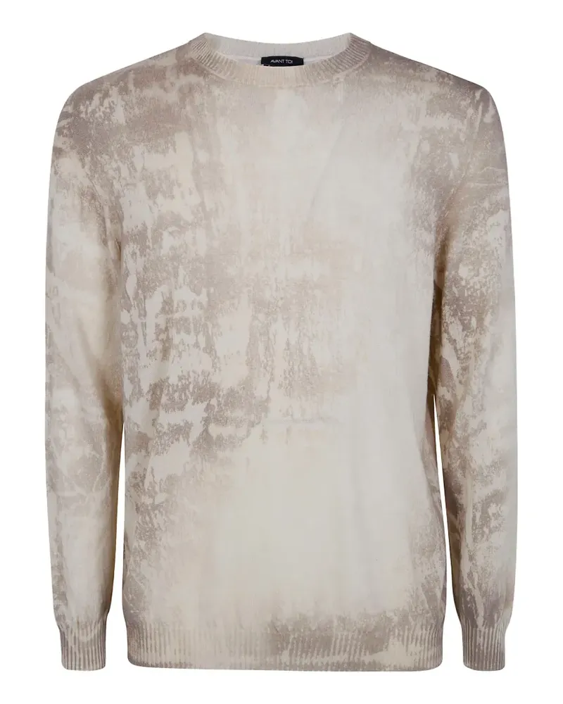 Avant Toi patterned sweater - Nude Nude