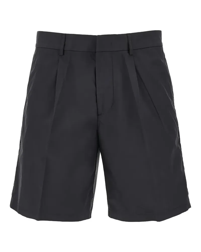 Emporio Armani pleated shorts - Schwarz Schwarz