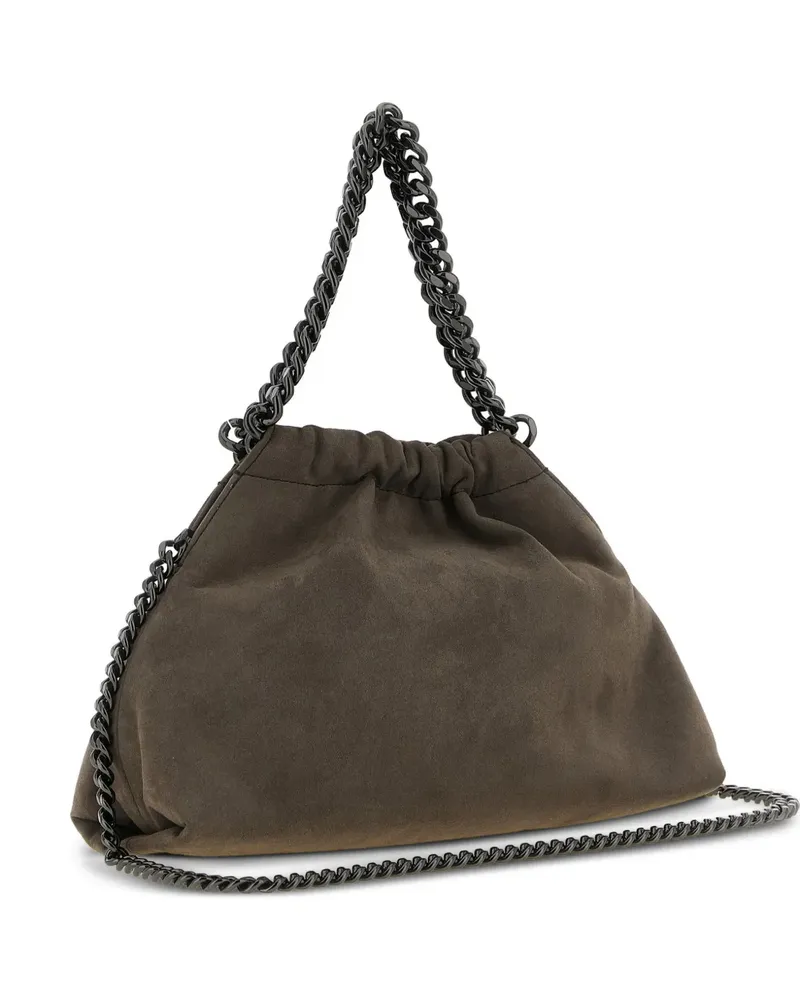 Stella McCartney Mini Falabella Schultertasche mit Kordelzug - Braun Braun