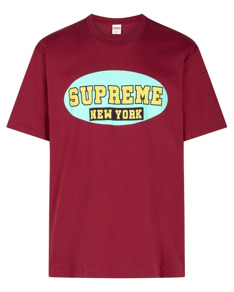 Supreme Being New York Jersey-T-Shirt - Rot Rot