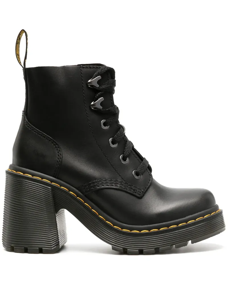 Dr.Martens Stiefel mit Schnürung 86mm - Schwarz Schwarz