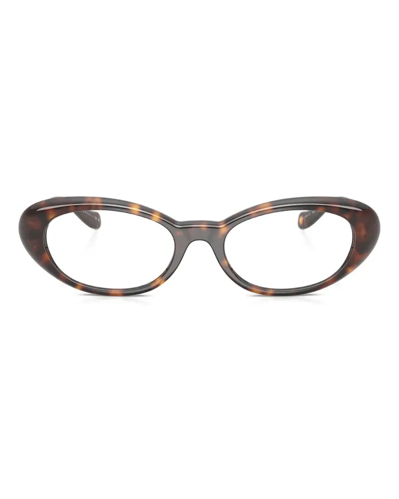 Versace cat-eye glasses - Braun Braun