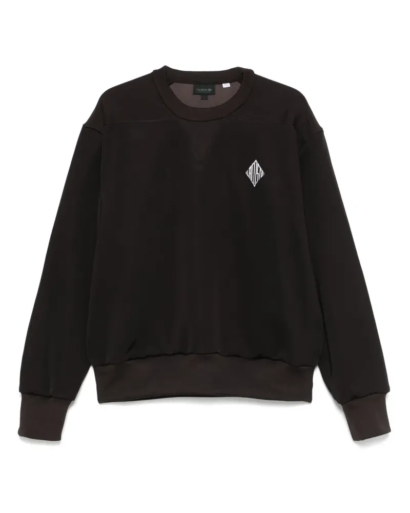 Lacoste Badge Sweatshirt - Braun Braun