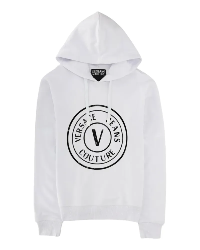 Versace Jeans logo hoodie - Weiß Weiß