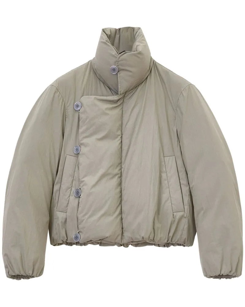 Christophe Lemaire Gefütterte Cropped-Jacke - Grün Grün