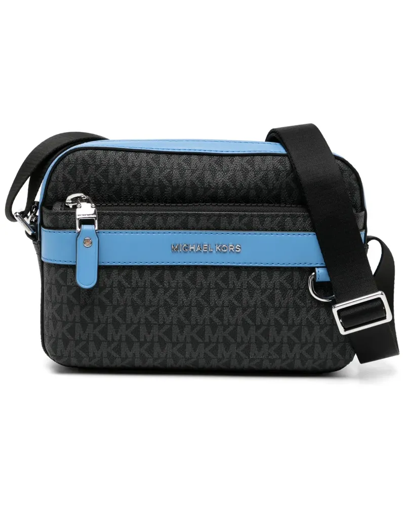Michael Kors Hudson Utility-Umhängetasche - Schwarz Schwarz