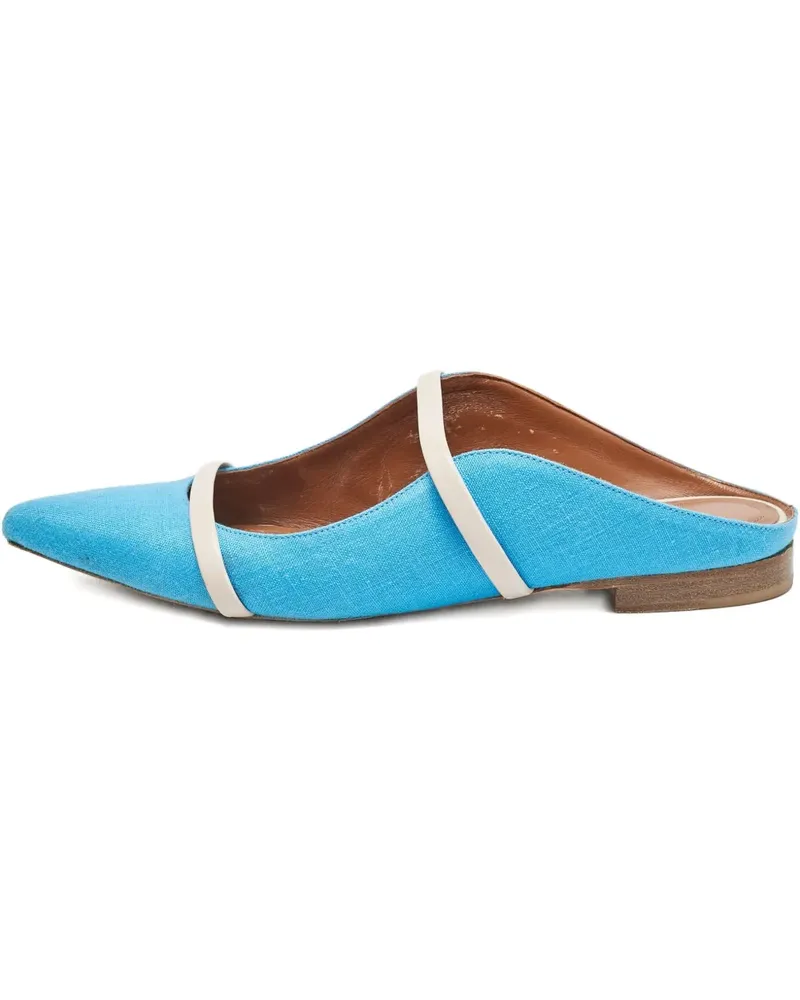 Malone Souliers Pre-owned Ballerinas mit spitzer Kappe - Blau Blau