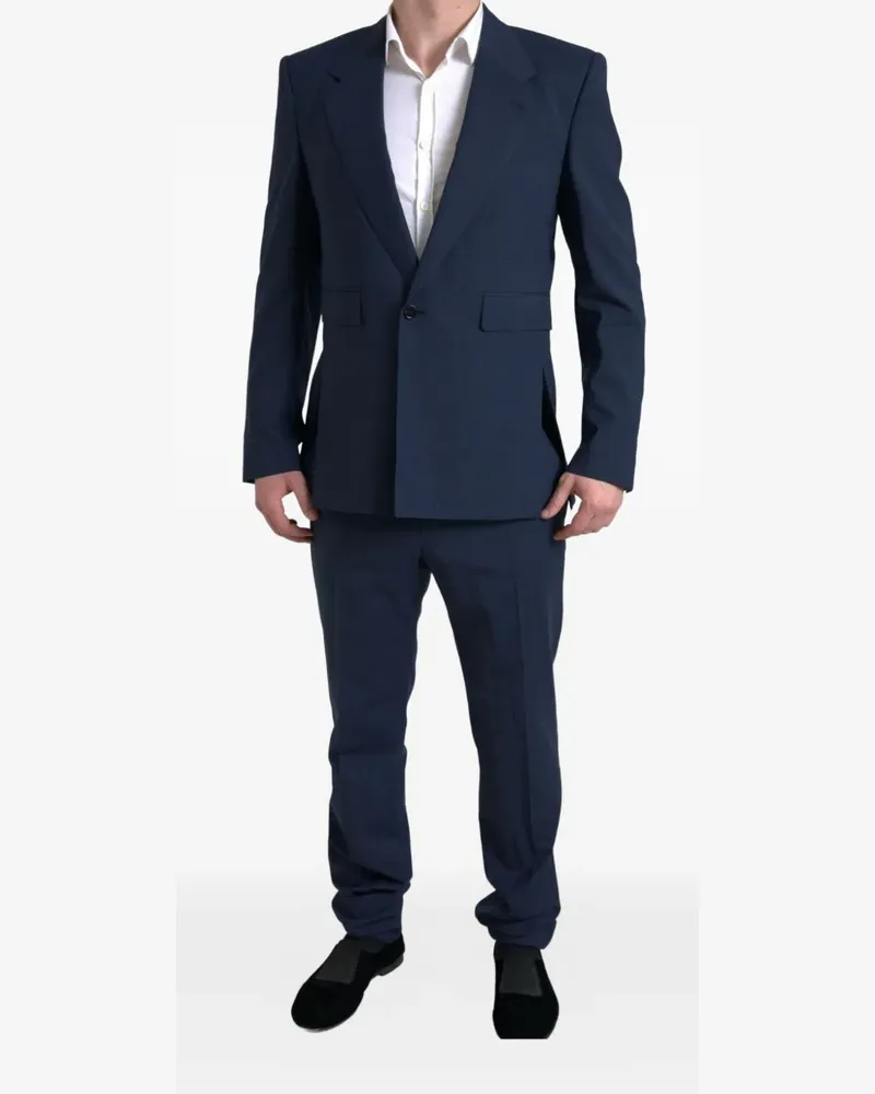 Dolce & Gabbana Einreihiger Anzug - Blau Blau