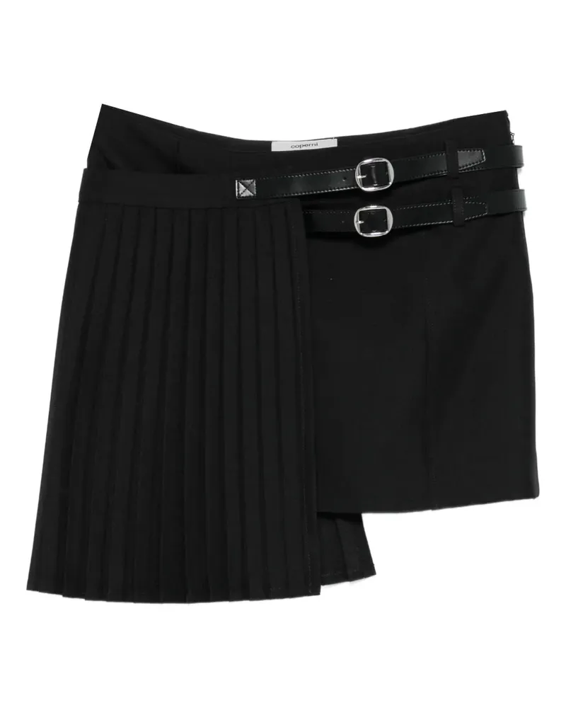 COPERNI Minirock mit Gürtel - Schwarz Schwarz