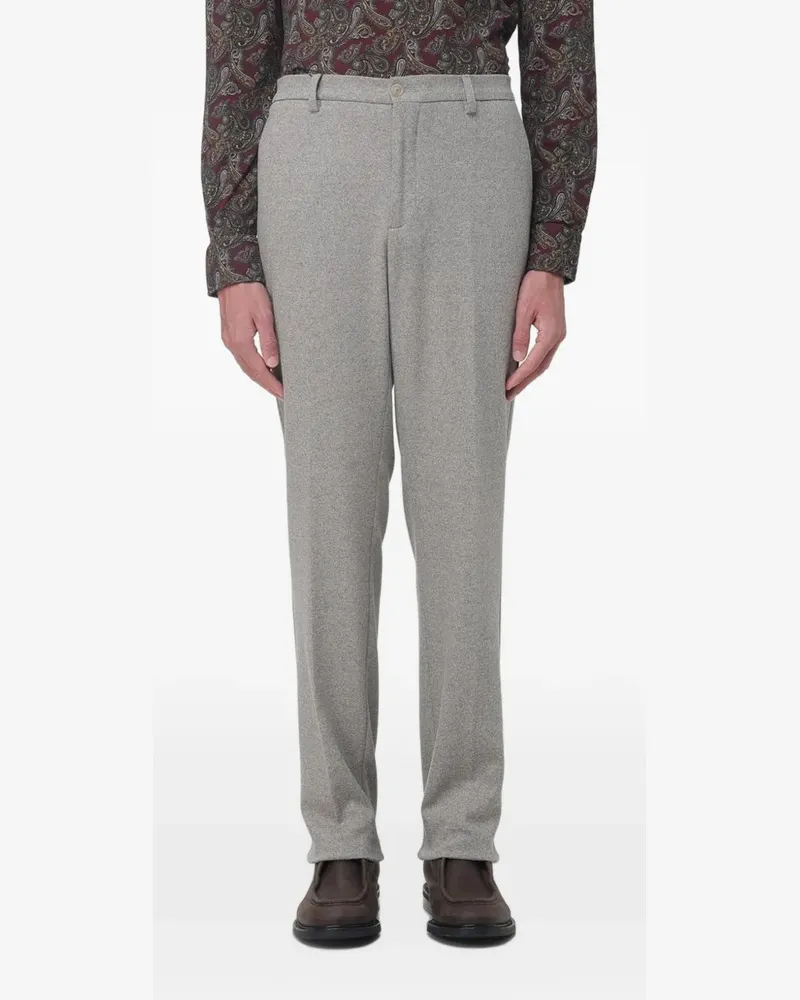 Etro Klassische Hose mit Bügelfalten - Grau Grau