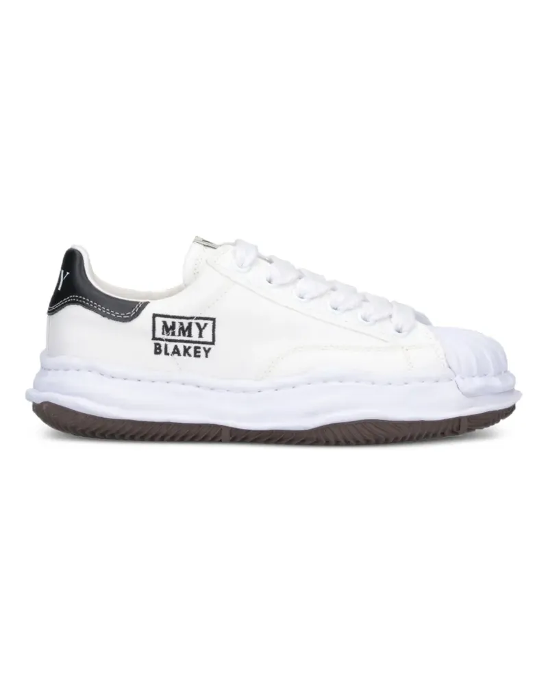 MIHARAYASUHIRO Blakey" OG sole canvas low-top sneakers - Weiß Weiß