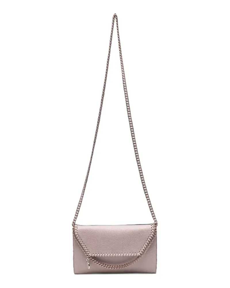 Stella McCartney Falabella chain-trim shoulder bag - Rosa Rosa