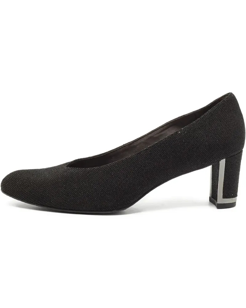 Stuart Weitzman Pre-owned Pumps mit Metallic-Absatz 60mm - Schwarz Schwarz