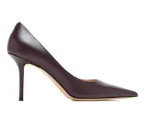 Spitze Love Stiletto-Pumps - Braun