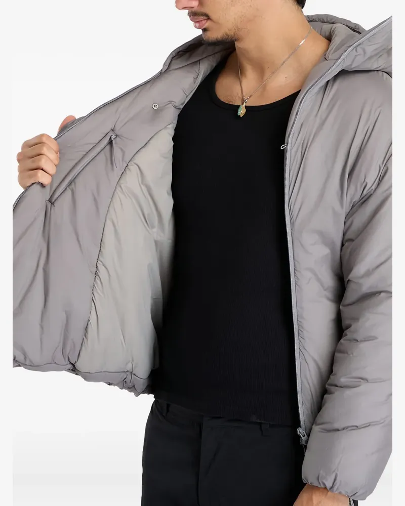 Post Archive Faction Air Kapuzenjacke - Grau Grau