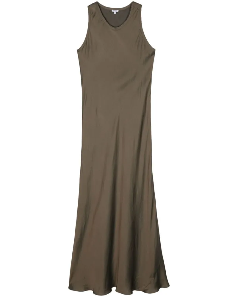 ASPESI Ärmelloses Maxikleid - Grün Grün
