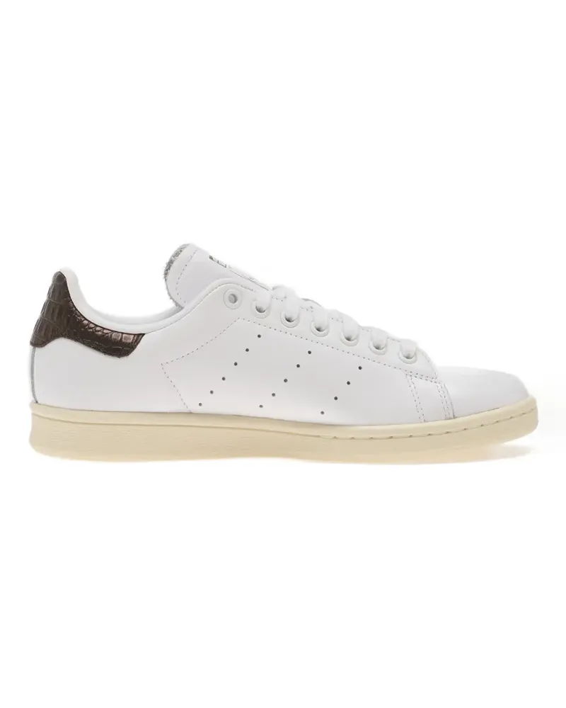 adidas Stan Smith croc-effect sneakers - Weiß Weiß