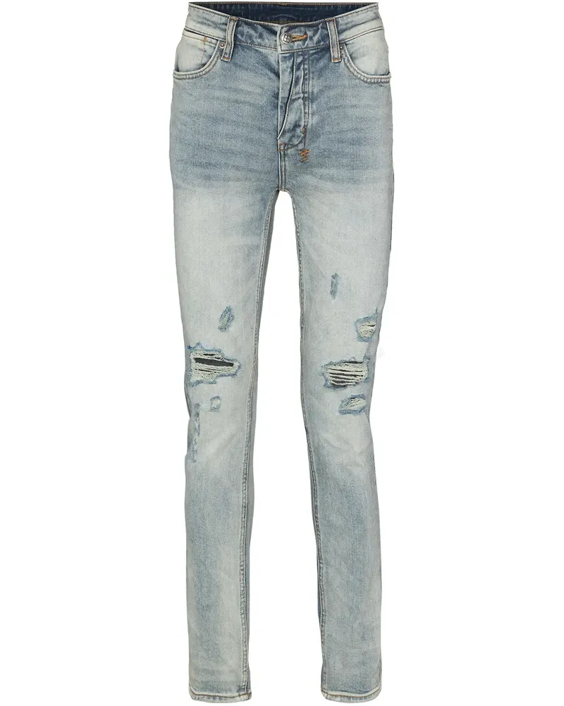 ksubi Skinny-Jeans im Distressed-Look - Blau Blau