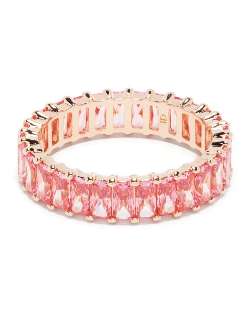 Swarovski Matrix Ring mit Kristallen - Rosa Rosa