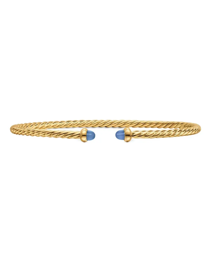 David Yurman micro Cablespira® flex bracelet - Gold Gold