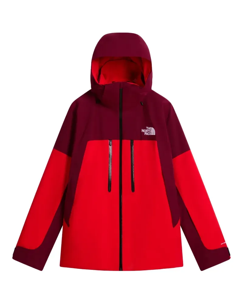 The North Face two-tone hooded jacket - Rot Rot