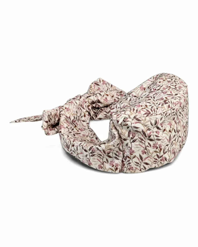 Kristina Ti floral-print tie-fastening belt bag - Nude Nude