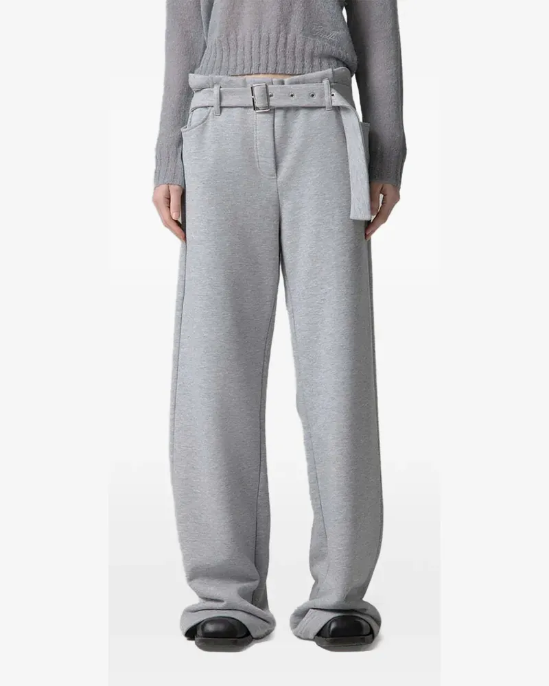 Gaëlle Bonheur Jogginghose mit Logo-Patch - Grau Grau