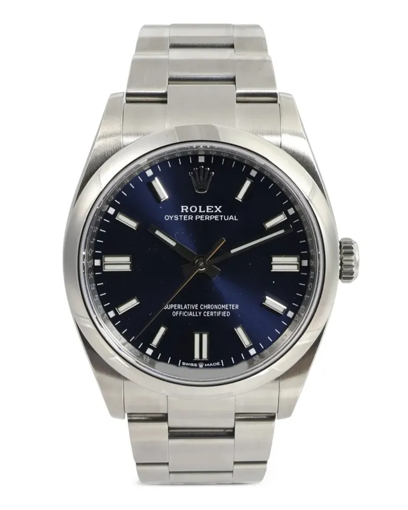 Rolex 2021 Oyster Perpetual Armbanduhr 36mm - Blau Blau