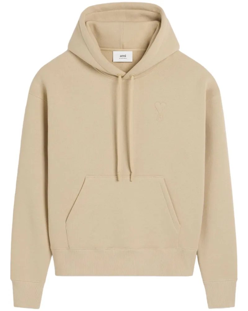 AMI Paris Ami de Coeur Hoodie - Nude Nude
