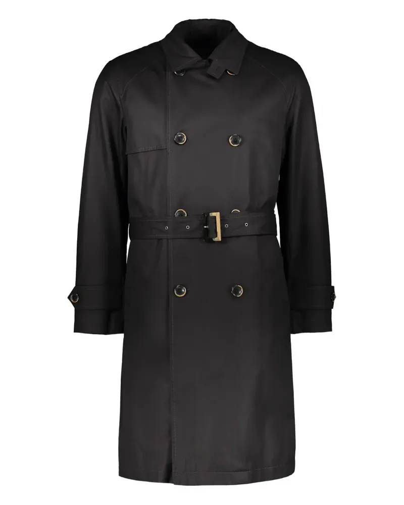 Herno Trenchcoat mit Gürtel - Schwarz Schwarz