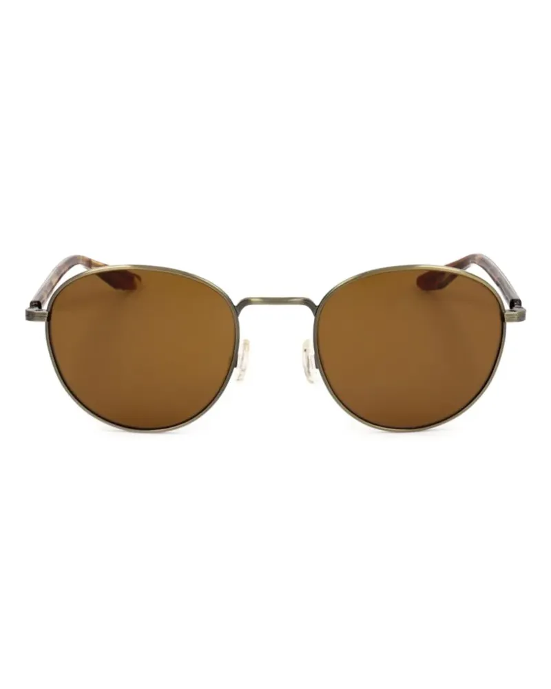 Barton Perreira Sonnenbrille mit rundem Gestell - Gold Gold