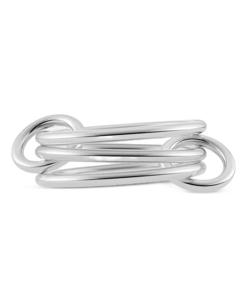 Spinelli Kilcollin Interlocking Ring aus Sterlingsilber Silber