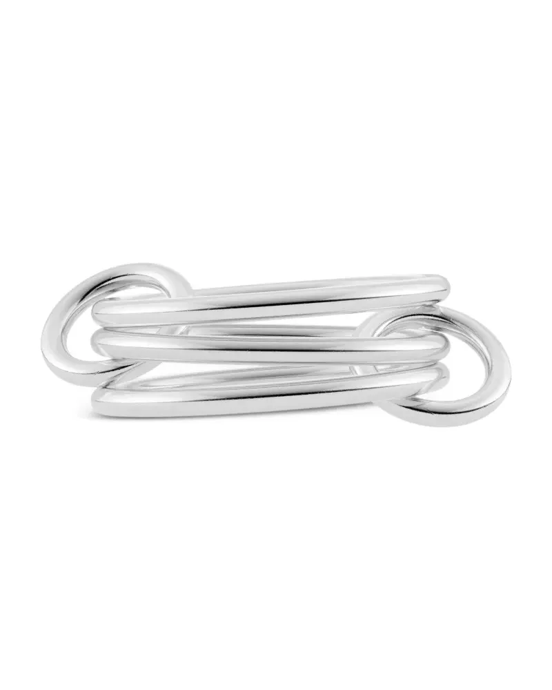 Spinelli Kilcollin Interlocking Ring aus Sterlingsilber Silber