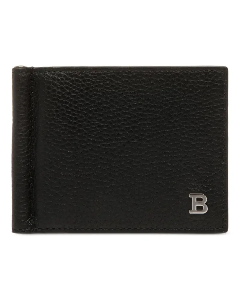 Bally Portemonnaie mit Geldscheinklammer - Schwarz Schwarz