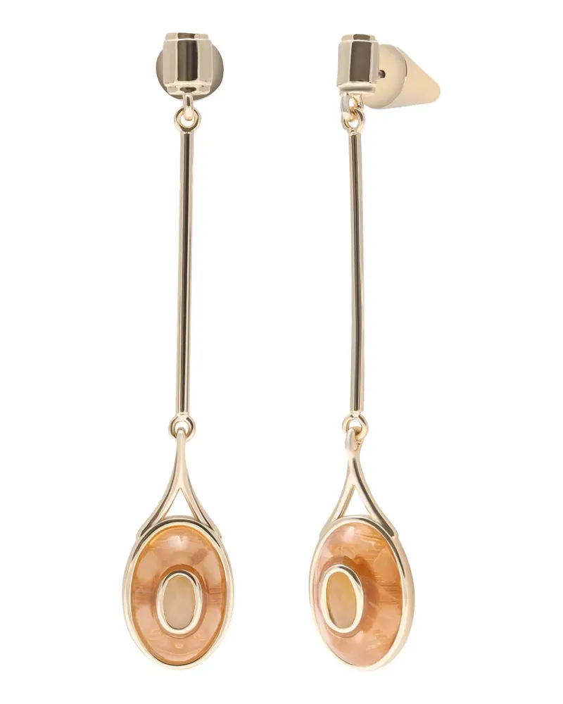 Eddie Borgo Callie Ohrringe mit Bernstein und Aragonit - Gold Gold