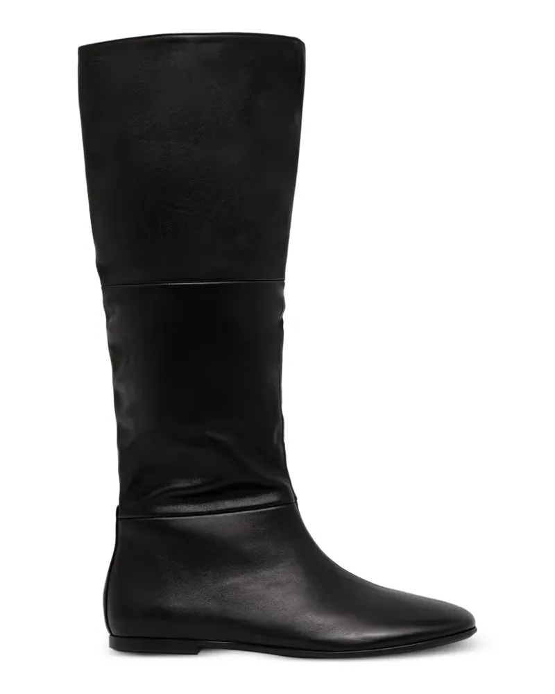 Vagabond Kniehohe Aleya Stiefel aus Leder - Schwarz Schwarz