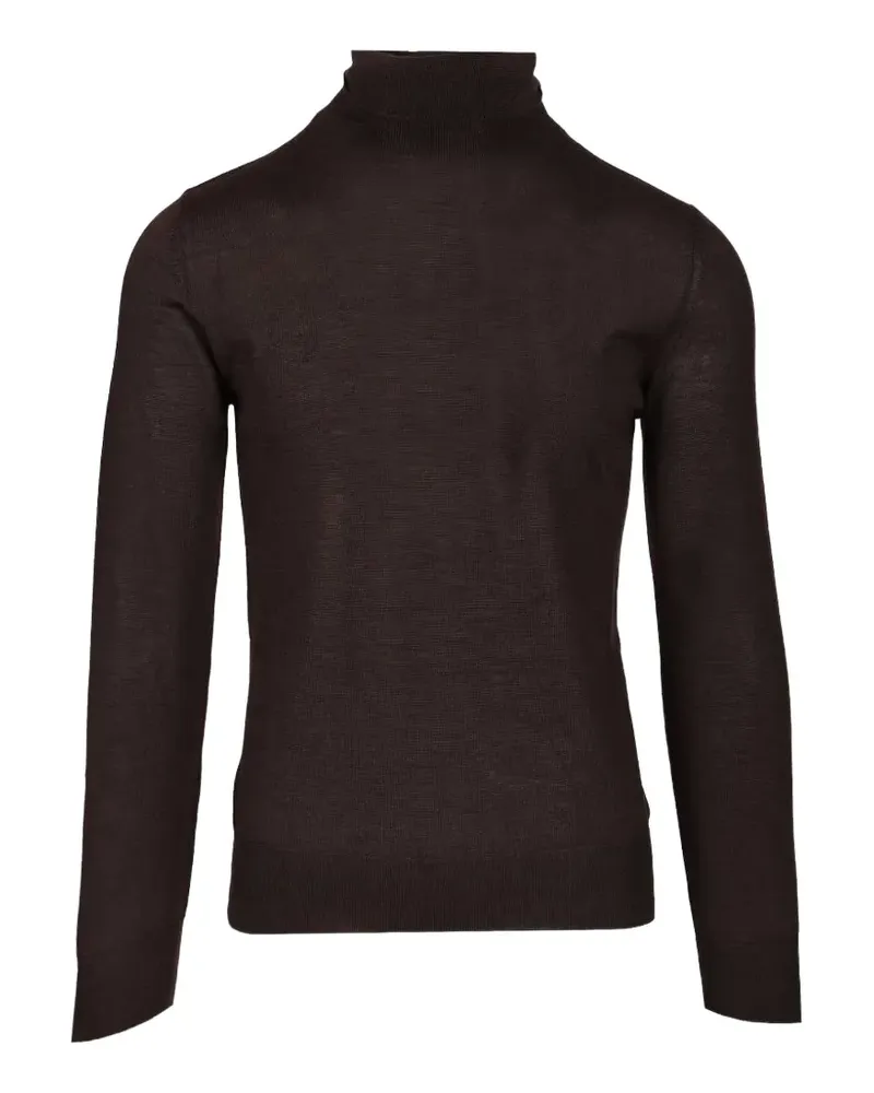 Al Duca D’Aosta 1902 roll-neck knitted sweater - Braun Braun