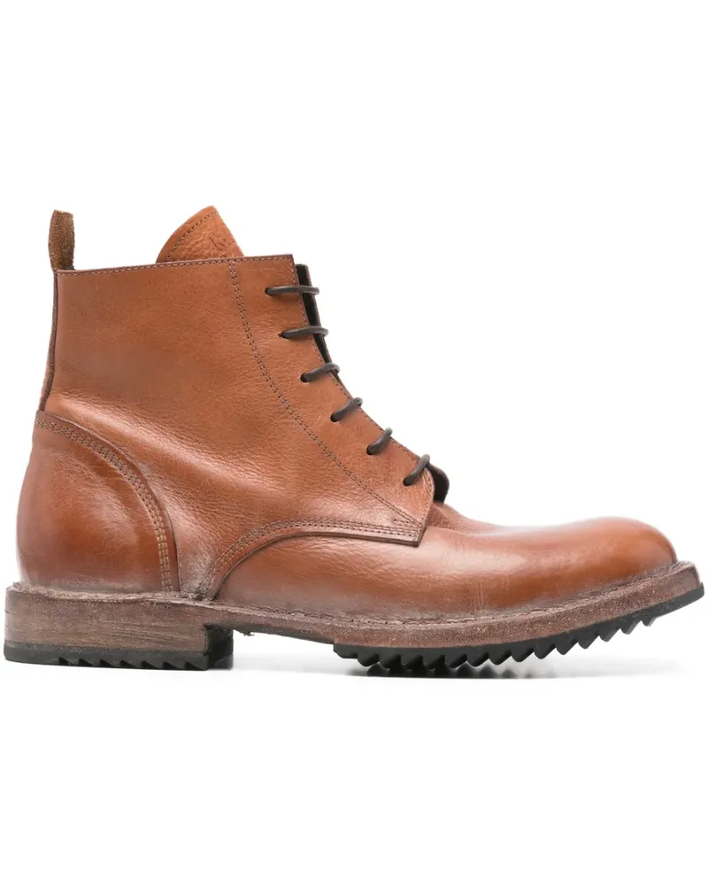 Moma lace-up leather boots - Braun Braun