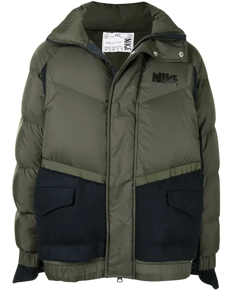 Nike Gefütterte Jacke - Braun Braun