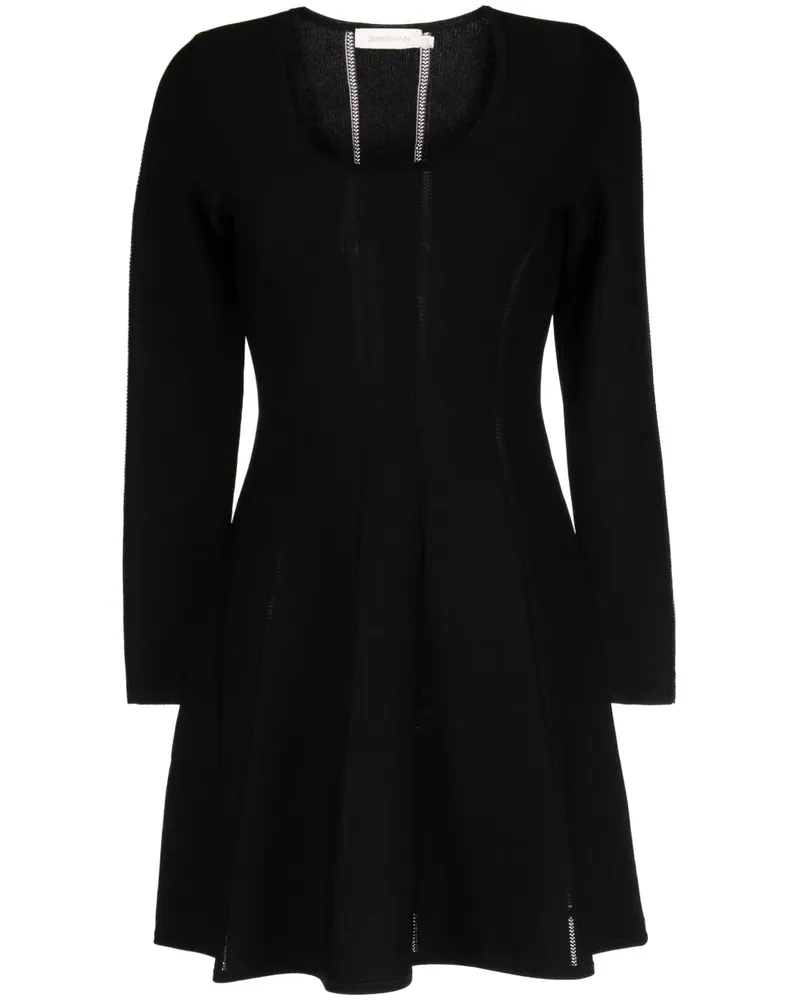 Zimmermann Luminosity Minikleid - Schwarz Schwarz