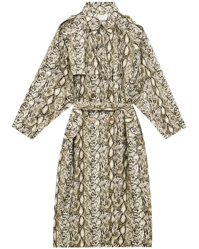Isabel Marant Freanne Mantel - Nude Nude