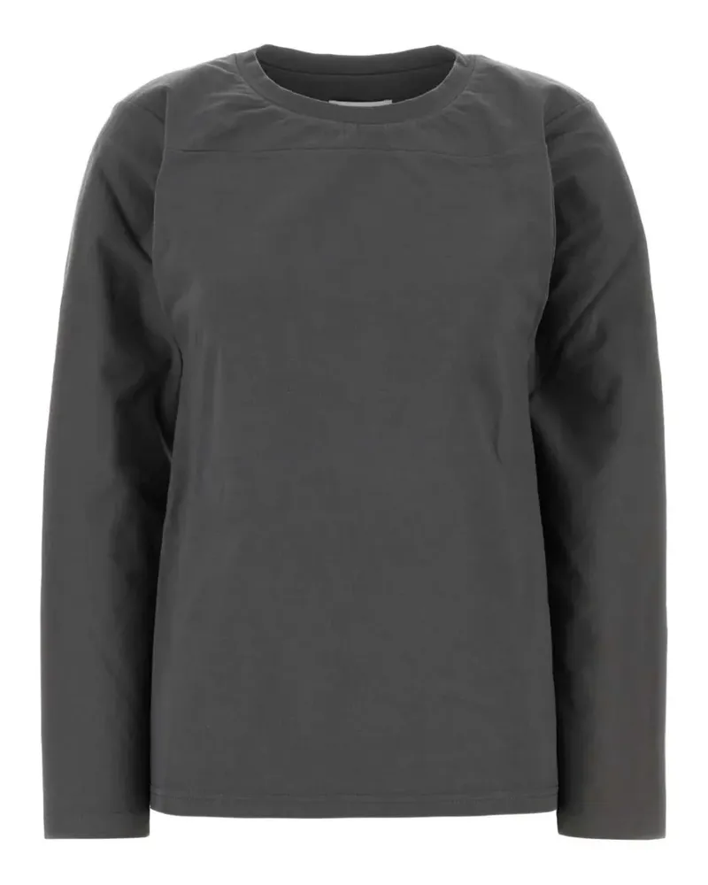 Jil Sander back hole t-shirt - Grau Grau