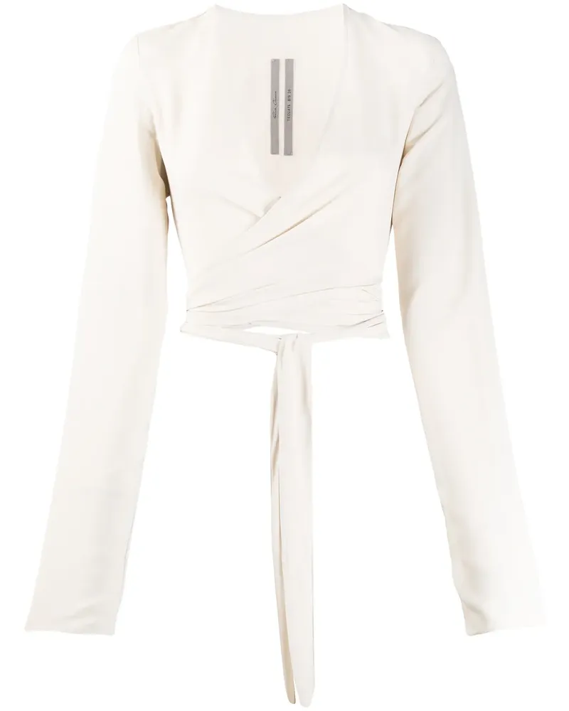 Rick Owens Gewickeltes Cropped-Oberteil - Nude Nude